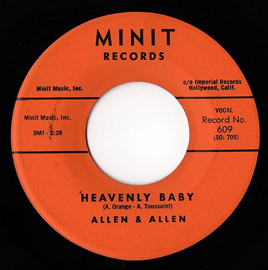 Allen & Allen : Tiddle Winks (7", Mono, Styrene)