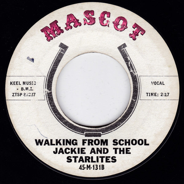 Jackie And The Starlites : I'll Burn Your Letters (7", Styrene)