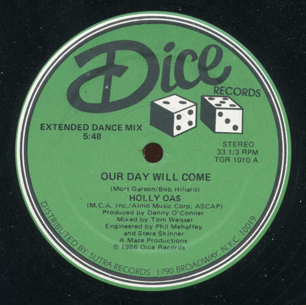 Holly Oas : Our Day Will Come (12", Single)