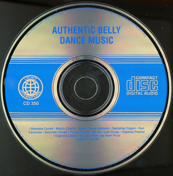 Esma Redžepova, Ansambl Teodosievski : Authentic Belly Dance Music (CD, Album, RE)