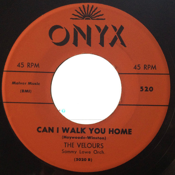 The Velours : Remember / Can I Walk You Home (7", RE, Unofficial)