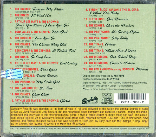Various : Golden Groups (CD, Comp, RE, RM)