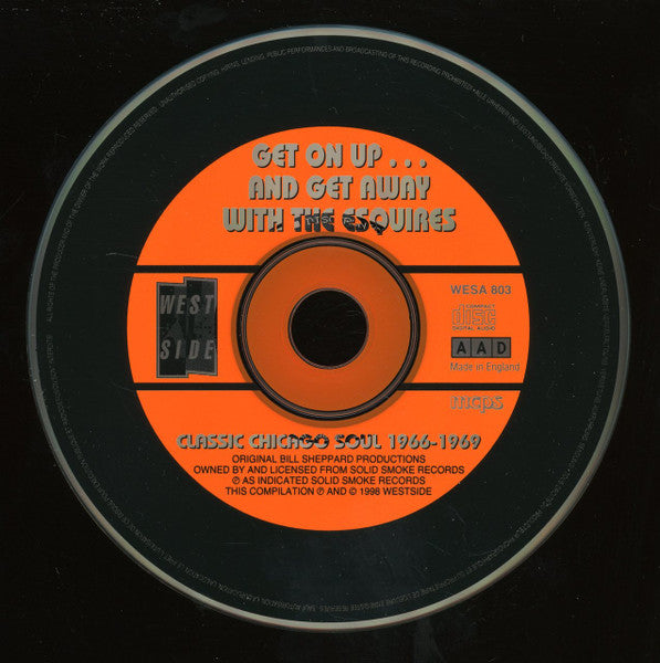 The Esquires : Get On Up ... And Get Away With The Esquires (CD, Comp, Mono, RM)