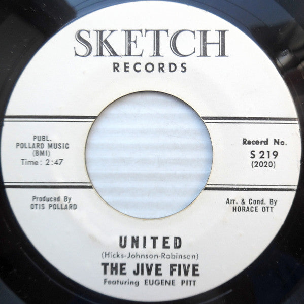 The Jive Five : Prove Every Word You Say / United (7")