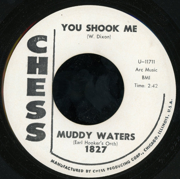 Muddy Waters : Muddy Waters Twist / You Shook Me (7", Single)