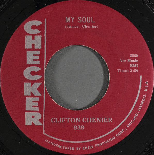 Clifton Chenier : Bajou Drive (7", Single)