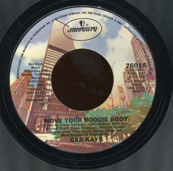 Bar-Kays : Move Your Boogie Body (7", Styrene)