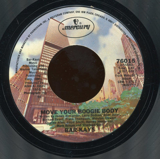 Bar-Kays : Move Your Boogie Body (7", Styrene)