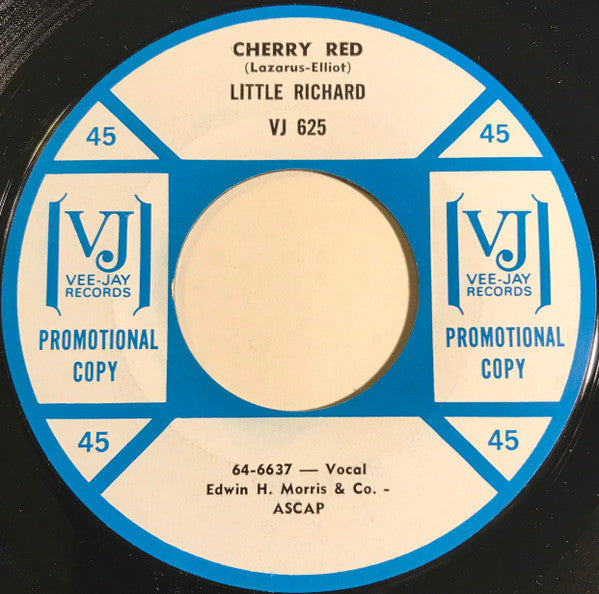 Little Richard : Blueberry Hill (7", Promo, Styrene)
