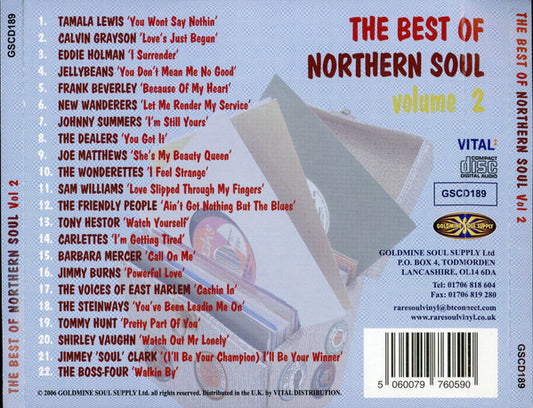 Various : The Best Of Northern Soul Vol 2 (CD, Album, Comp)