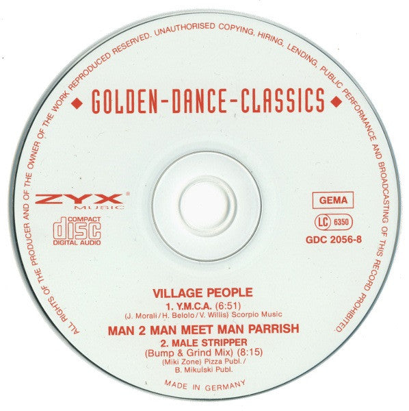 Village People / Man 2 Man Meet Man Parrish : Y.M.C.A. / Male Stripper (CD, Maxi)