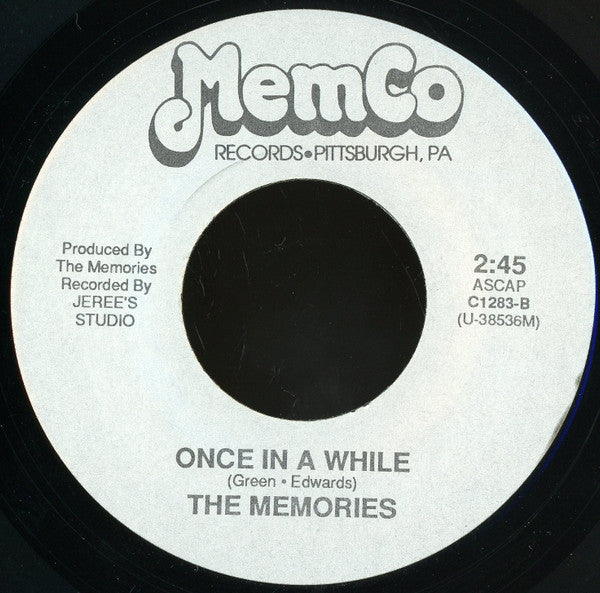 The Memories (8) : Sha-Boom / Once In A While (7")