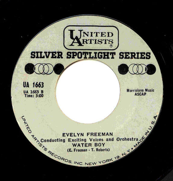 Evelyn Freeman : Didn't It Rain / Water Boy (7", RE)