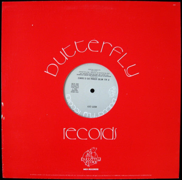 Hott City : If All We're Gonna Do Is Dance / I Took His Money (12")
