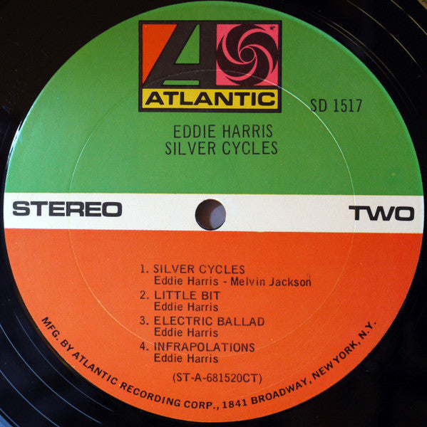 Eddie Harris : Silver Cycles (LP, Album, CT )