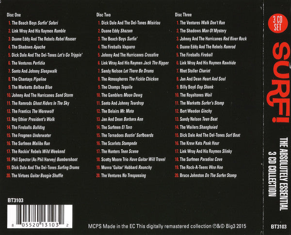 Various : Surf! (3xCD, Comp, RM, Dig)