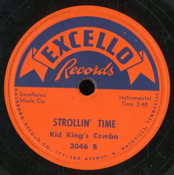 Kid King's Combo : Mambino / Strollin' Time (Shellac, 10")