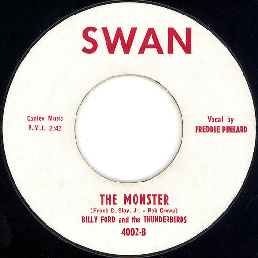 Billy & Lillie / Billy Ford And The Thunderbirds : La Dee Dah / The Monster (7", Single, Styrene, Bri)