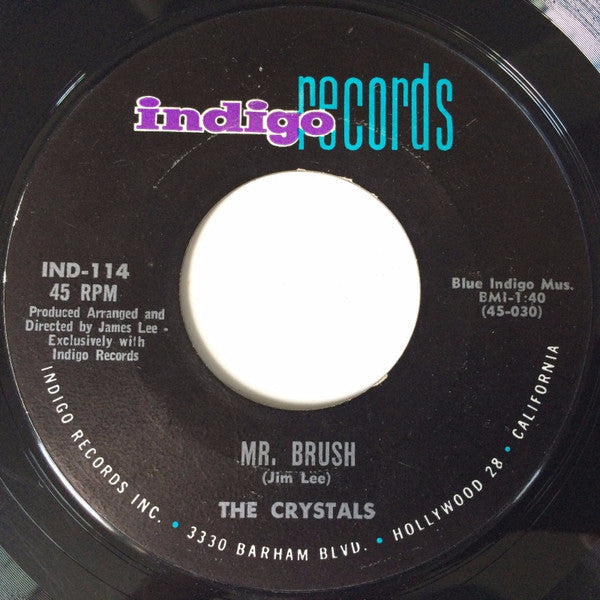 The Crystals (12) : Dreams And Wishes / Mr. Brush (7", Styrene)