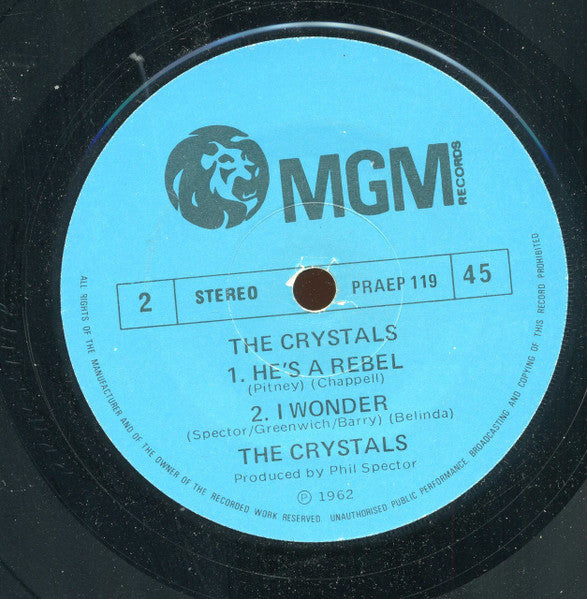 The Crystals : I Wonder (7", EP)