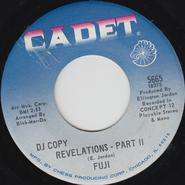 Fugi : Revelations (7", Single, Promo)