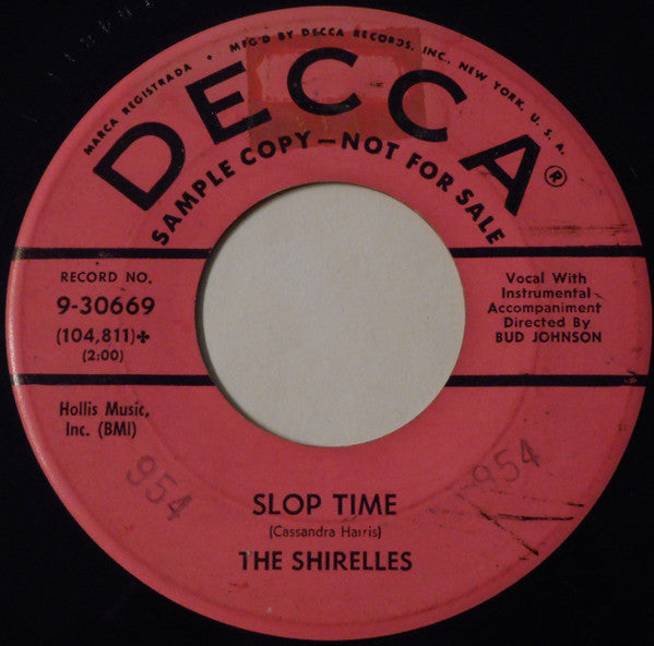 The Shirelles : My Love Is A Charm / Slop Time (7", Promo)