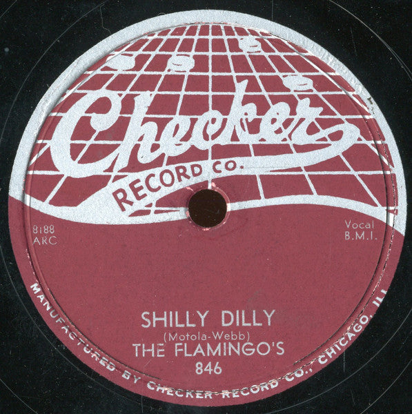 The Flamingos : The Vow / Shilly Dilly (Shellac, 10", Single)