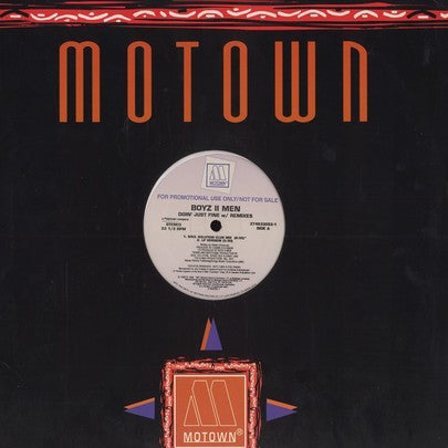 Boyz II Men : Doin' Just Fine (12", Promo)