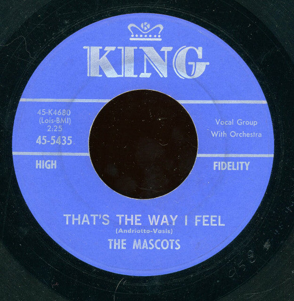 The Mascots (7) : Lonely Rain (7")