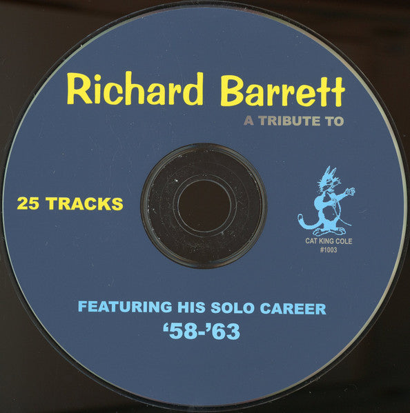 Richard Barrett (5) : A Tribute To (CD, Comp)