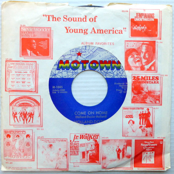 Holland & Dozier : What Goes Up, Must Come Down / Come On Home (7", Single)