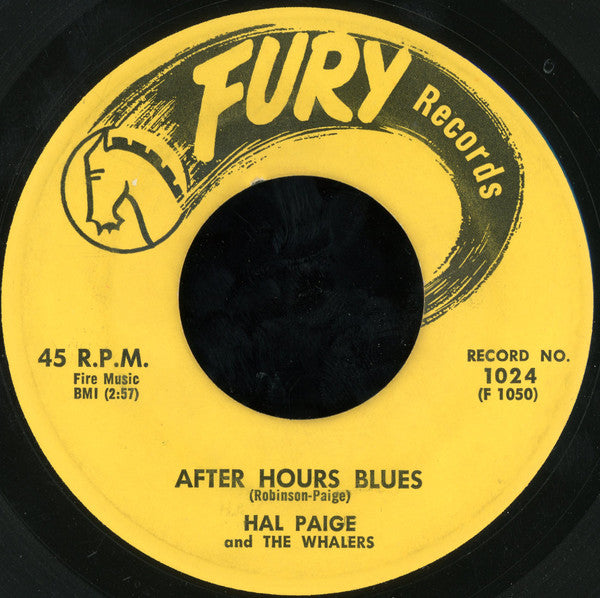 Hal Paige And The Whalers : Going Back To My Home Town (7")