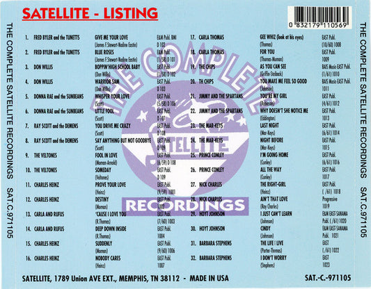 Various : The Complete Satellite Recordings (CD, Comp)