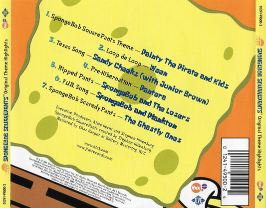 Various : SpongeBob SquarePants™ Original Theme Highlights (CD, EP, Comp)