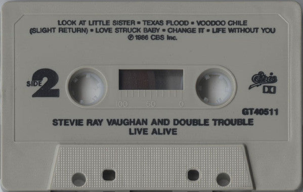 Stevie Ray Vaughan & Double Trouble : Live Alive (Cass, Album, Dol)