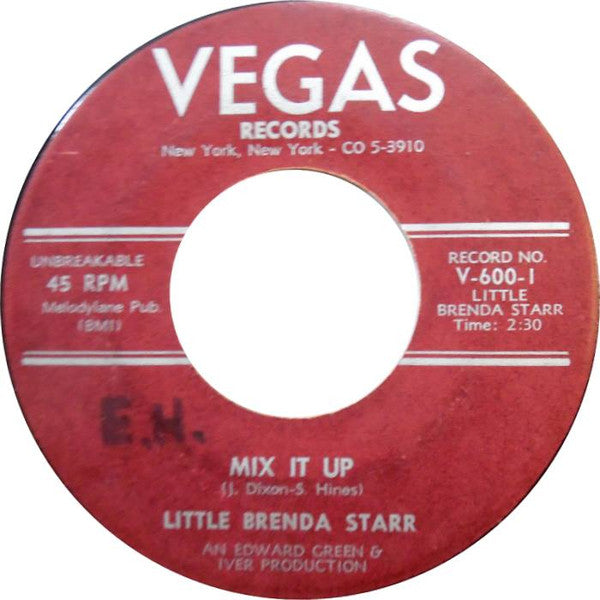 Little Brenda Starr : Mix It Up / Dance Dance Baby (7", Single)