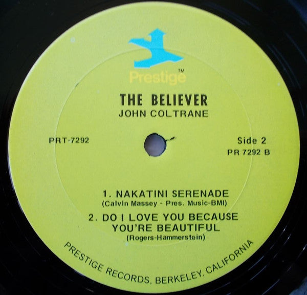 John Coltrane : The Believer (LP, Album, Mono, RE)