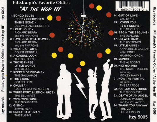 Various : Pittsburgh's Favorite Oldies "At The Hop III" (CD, Comp, Mono)
