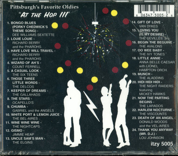Various : Pittsburgh's Favorite Oldies "At The Hop III" (CD, Comp, Mono)