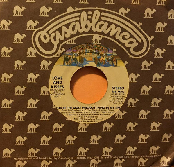 Love & Kisses : Thank God It's Friday (7", Single, SP )