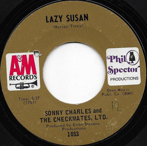 Sonny Charles And The Checkmates Ltd. : Black Pearl / Lazy Susan (7", Single, Styrene, Ter)