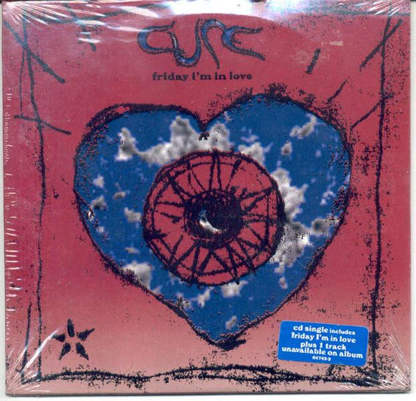 The Cure : Friday I'm In Love (CD, Single, M/Print, Car)