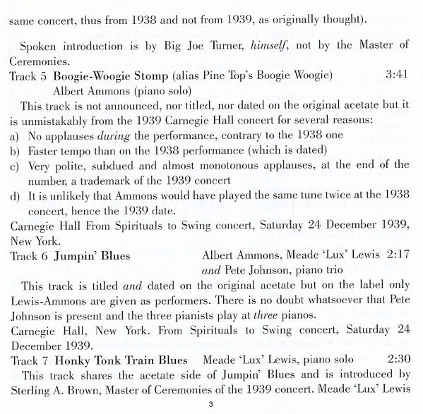 The Boogie Woogie Trio : 1938-1944 (CD, Comp, RM)