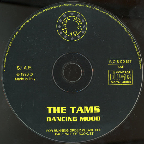 The Tams : Dancing Mood (CD, Comp)