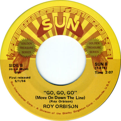 Roy Orbison : Ooby Dooby / Go! Go! Go! (Move On Down The Line) (7", Single, RE)