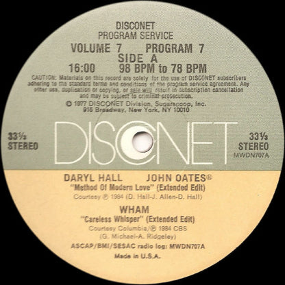 Various : Volume 7 Program 7 (2x12")