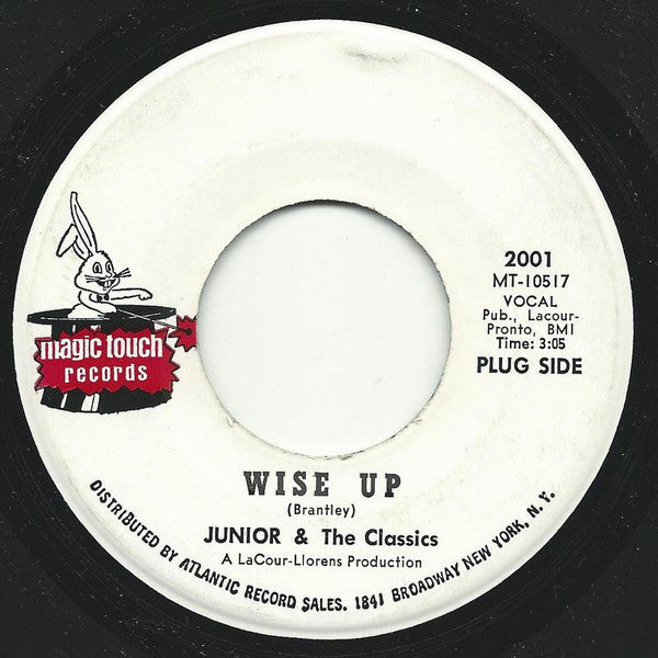 Junior & The Classics : Wise Up (7", Promo)