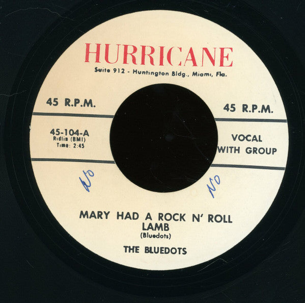 The Bluedots : Mary Had A Rock N' Roll Lamb / My Very Own (7", Unofficial)