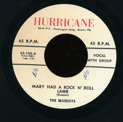 The Bluedots : Mary Had A Rock N' Roll Lamb / My Very Own (7", Unofficial)