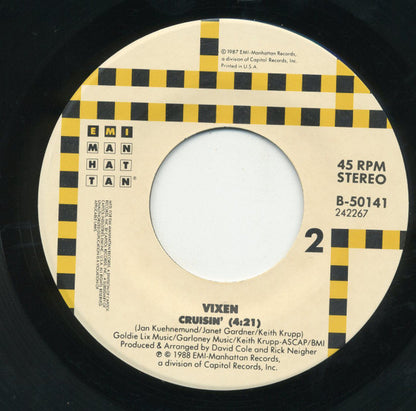 Vixen (2) : Edge Of A Broken Heart (7", Single)